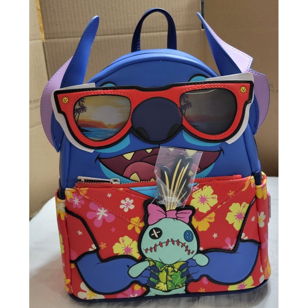 Disney LIMITED EDITION STITCH Loungefly Backpack Comic Con Summer Conv 2025 NWT‎